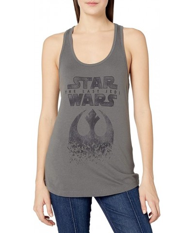 Women's Rebel Crush Poster Logo Top Charcoal $12.88 Activewear