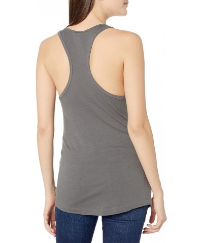 Women's Rebel Crush Poster Logo Top Charcoal $12.88 Activewear