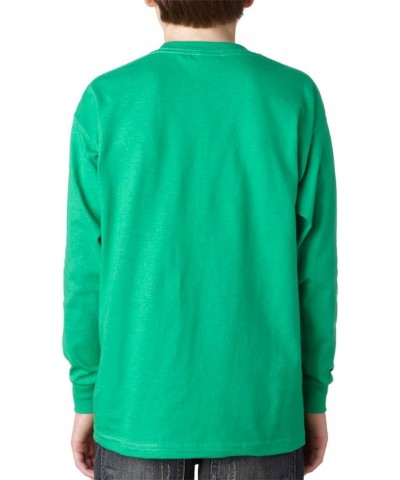 G240B Youth 6 Oz. Ultra Cotton™ Long-Sleeve T-Shirt - Red - Xl $10.56 T-Shirts