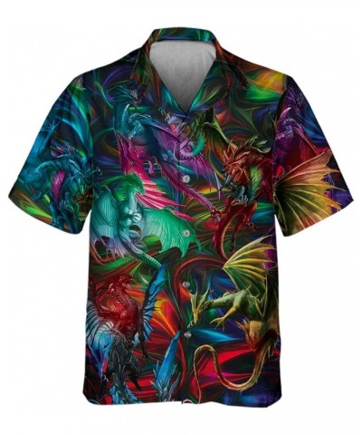 Hawaiian Floral Shirts Button Down Tropical Holiday Beach Shirts Best Summer Button Down Short Sleeves Color 5 $14.78 Blouses