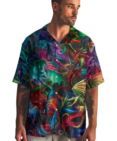 Hawaiian Floral Shirts Button Down Tropical Holiday Beach Shirts Best Summer Button Down Short Sleeves Color 5 $14.78 Blouses