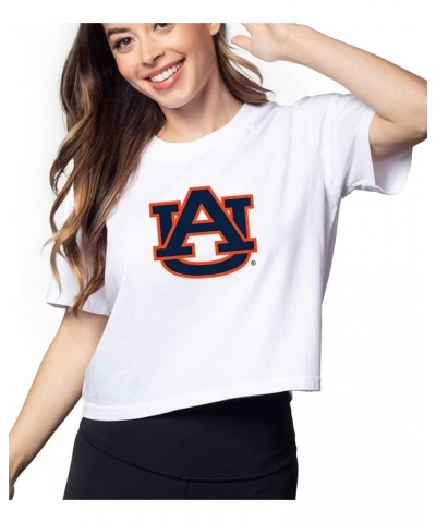 Women's Short 'N Sweet Tee Auburn Tigers White $8.32 T-Shirts