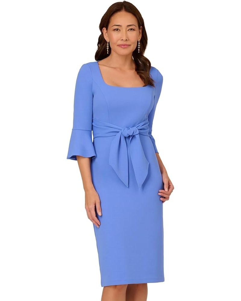 Women's Bell Sleeve Tie Front Dress Precious Peri $42.00 Dresses