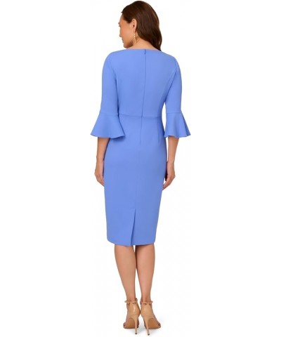 Women's Bell Sleeve Tie Front Dress Precious Peri $42.00 Dresses