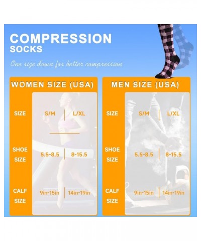 Compression Socks for Women & Men Circulation 6 Pairs Compression Socks 20-30 mmhg Best for Running,Nurse,Travel Assorted - 0...