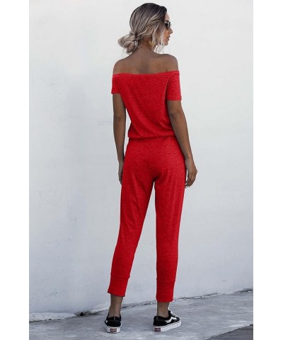 2 Pieces Lounge Set Three Piece Tracksuit Outfit Womens Fall Long Sleeve Sweatsuit Workout Sets 9233-red $15.98 Activewear