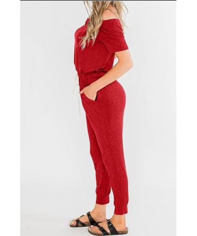 2 Pieces Lounge Set Three Piece Tracksuit Outfit Womens Fall Long Sleeve Sweatsuit Workout Sets 9233-red $15.98 Activewear