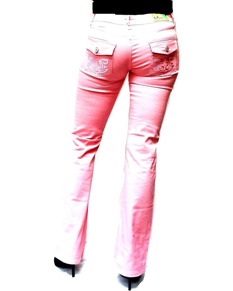 Clash/Jack David/Sexy Couture Women's Bootcut/Skinny Denim Jeans Stretch Blue Jeanswear L2-772 Pink $22.94 Jeans