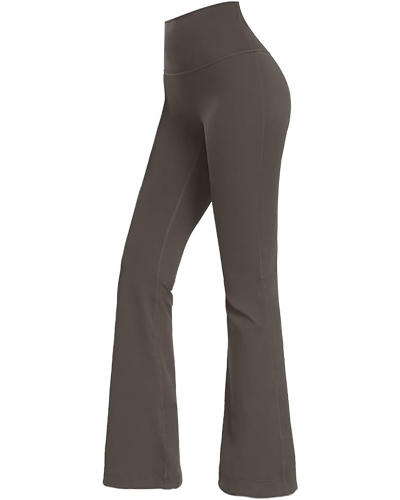 Flare Leggings for Women High Waisted Yoga Pants for Women Bell Bottom Leggings Compression Legging for Women Brown $11.19 Le...