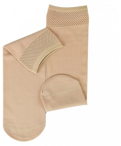 Women's 10-12 Pairs Modal Opaque Ankle High Tights Hosiery Socks 12 Beige $9.94 Socks