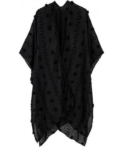 Women Summer Bikini Kimono Bathing Suit Cover Ups for Swimwear Black2 $13.31 Swimsuits