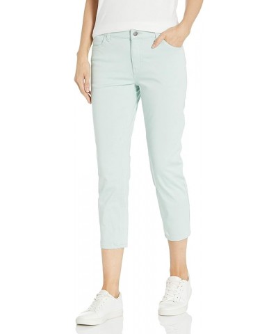 Women's Perfect Shape Twill Capri Pant Rinsed Surf Spray $18.04 Pants