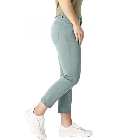 Women's Perfect Shape Twill Capri Pant Rinsed Surf Spray $18.04 Pants