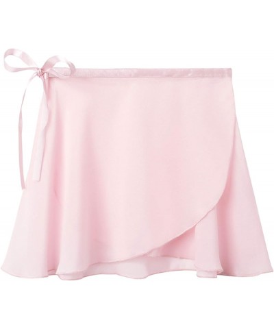 Girls Women Ballet Skirt Dance Wrap Skirt Chiffon Toddler Ballet Skirts Pink (Adjustable Tie) $8.60 Skirts