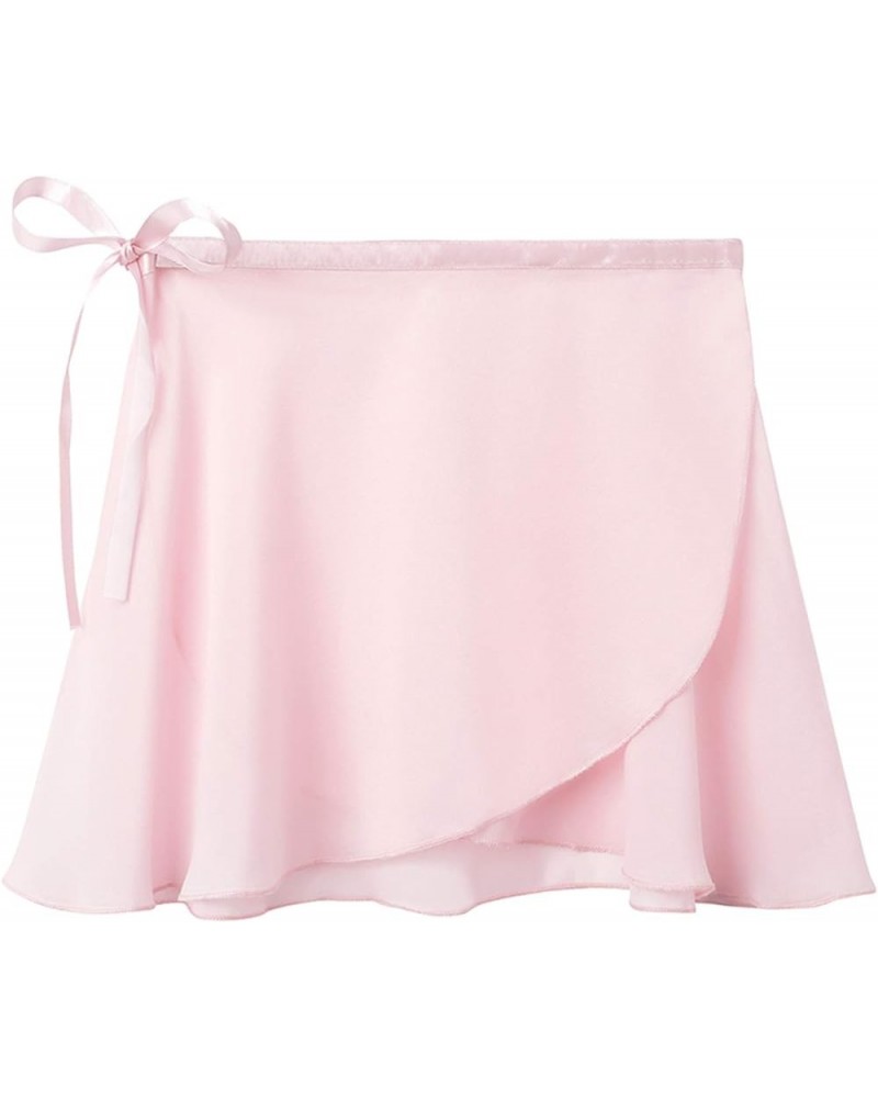 Girls Women Ballet Skirt Dance Wrap Skirt Chiffon Toddler Ballet Skirts Pink (Adjustable Tie) $8.60 Skirts