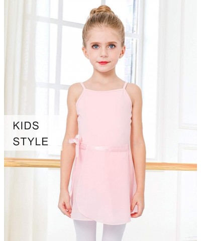 Girls Women Ballet Skirt Dance Wrap Skirt Chiffon Toddler Ballet Skirts Pink (Adjustable Tie) $8.60 Skirts