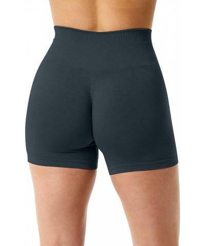 Gym Shorts Women Scrunch Butt High Waisted Yoga Workout Shorts Scrunch Booty Athletic Running Biker Shorts A Black $6.55 Shorts