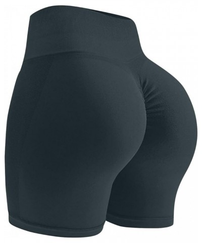 Gym Shorts Women Scrunch Butt High Waisted Yoga Workout Shorts Scrunch Booty Athletic Running Biker Shorts A Black $6.55 Shorts