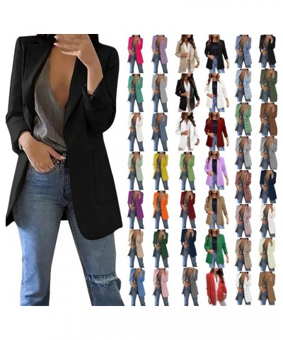 Blazers for Women Business Casual Plus Size Suit Jackets Long Sleeve Work Office Blazer Open Front Cardigans Outwear Womens B...