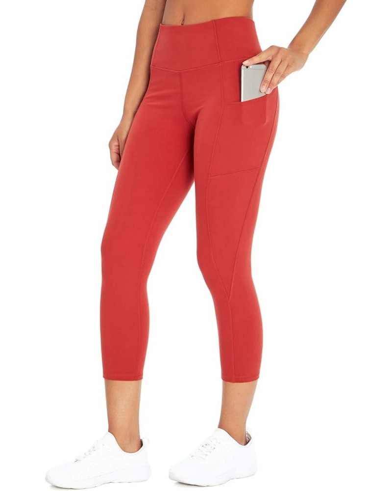 Women's Tummy Control Pocket Capri Legging Bossa Nova $15.64 Activewear