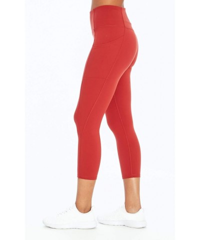 Women's Tummy Control Pocket Capri Legging Bossa Nova $15.64 Activewear