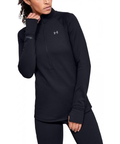 Women's Base 4.0 1/2 Zip Black (001)/Pitch Gray $39.27 Activewear