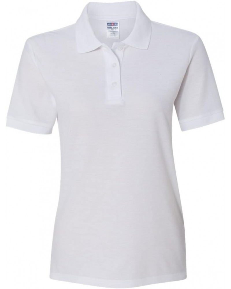 537W Ladies Easy Care Polo - White44 Extra Large $11.79 Shirts