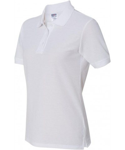 537W Ladies Easy Care Polo - White44 Extra Large $11.79 Shirts