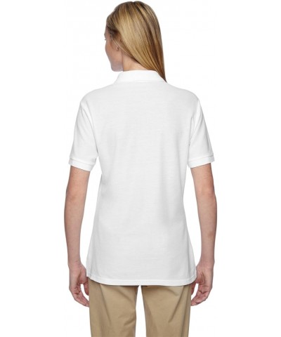 537W Ladies Easy Care Polo - White44 Extra Large $11.79 Shirts