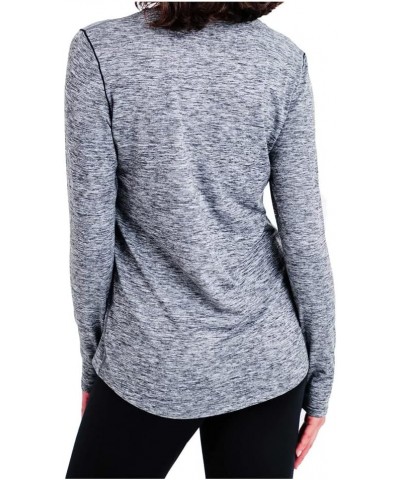 Women's Clima-Tek Crewneck Midweight Relaxed Fit Base Layer Medium Grey Heather $36.00 Activewear