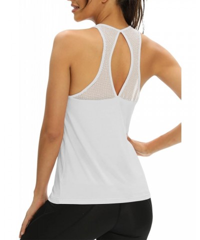 Backless Workout Tops for Women Running High Neck Tank Tops Sexy Backless T Shirts Workout Tanks Shirts Athletic Yoga Tops Mu...