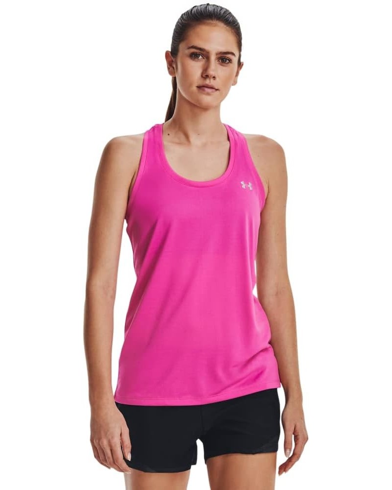 Women's UA Tech™ Tank (652) Rebel Pink / / Metallic Silver $10.18 Activewear