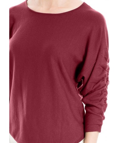 Women's Dolman Sweater Red $18.96 Sweaters