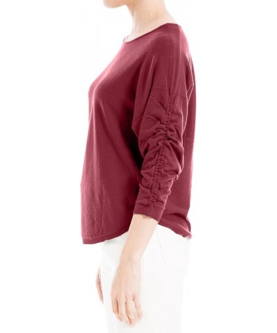 Women's Dolman Sweater Red $18.96 Sweaters