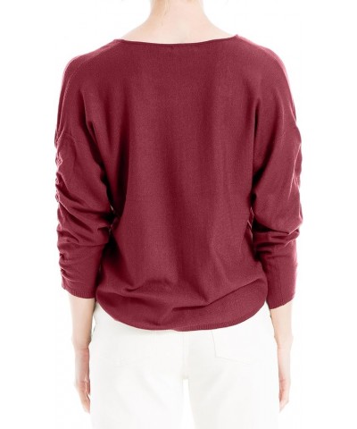 Women's Dolman Sweater Red $18.96 Sweaters