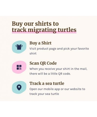 Women's Relaxed-Fit Save The Turtles Short Sleeve T-Shirt | Live Your Story | Preppy and Stylish Women’s T-Shirt Flow $13.23 ...