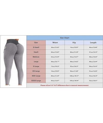 2PCS Leggings for Women Tummy Control Butt Lift High Waisted Workout Yoga Pants Tummy Control Gym Compression Tights U-grey $...