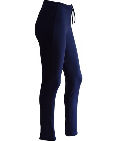 Women UPF 50+ Long Leggings Swimsuit Pants Beach Bathing Swim Rash Guard Bottom (RPG+KW+RSSP) Navy $10.15 Swimsuits