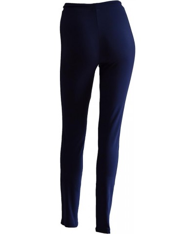 Women UPF 50+ Long Leggings Swimsuit Pants Beach Bathing Swim Rash Guard Bottom (RPG+KW+RSSP) Navy $10.15 Swimsuits