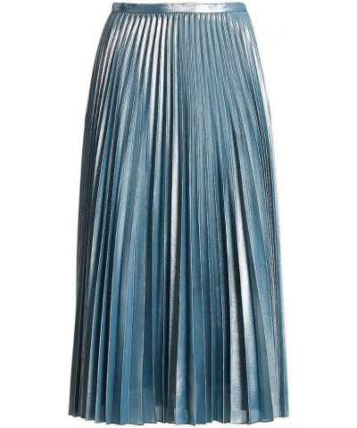 Lauren Ralph Lauren Womens Suzu Pleated Calf Midi Skirt Green 12 $29.21 Skirts