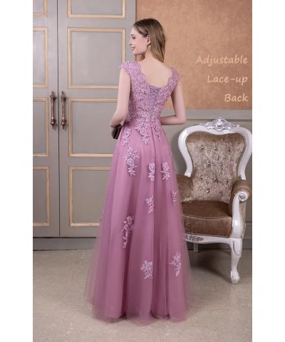 V-Neck Tulle Mother of Bride Dresses with Pockets A-line Mother of The Groom Dresses Formal Wedding Guests Dresses Brown $32....