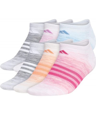 Women's Superlite No Show Socks (6-Pair) Bliss Pink/Clear Orange/Cool Light Heather $17.02 Others