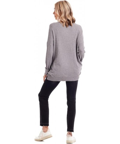 Women's Penn Knit Top Grey $22.98 Blouses