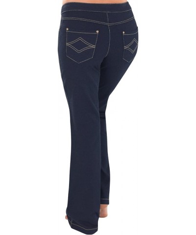 Womens Stretch Jeans Flared Bootcut - Jeans for Women Standard Indigo $19.20 Jeans