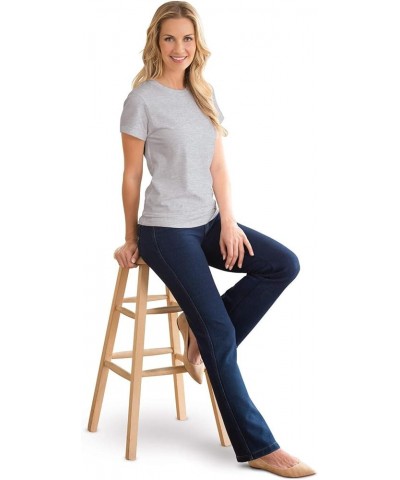 Womens Stretch Jeans Flared Bootcut - Jeans for Women Standard Indigo $19.20 Jeans