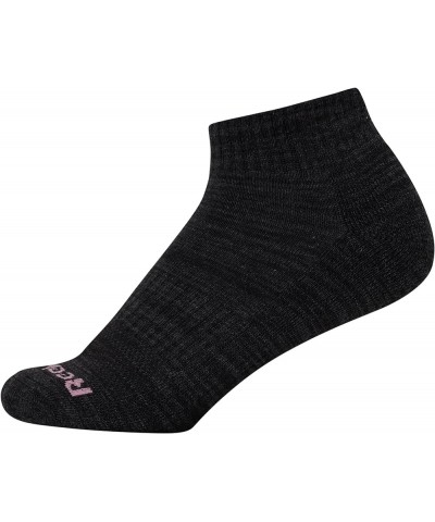 Women's Socks - 12 Pack Athletic Quarter Crew Socks Grey $12.40 Activewear