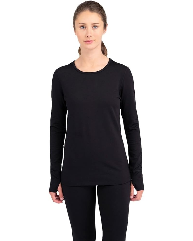 Women's Performance Series Below Zero Crew X-Large Black $18.81 Activewear