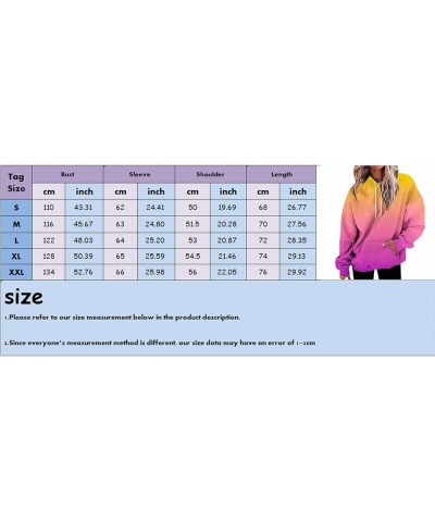 Oversized Sweatshirt for Women 2023 Fashion Printed Comfy Hoodie Casual Loose Long Sleeve Pullover Tops Outwear with Pockets ...