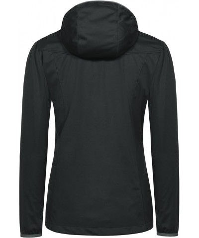 Women's Lightweight Hooded Softshell Jacket for Running Travel Hiking, Windproof, Water Repellent Black $25.48 Jackets