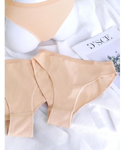 Dance Briefs for Girls and Women, Ballet Briefs Seamless Dance Underwear for Ballet, Gymnastics (Pack of 2) Tan- Adult (Pack ...